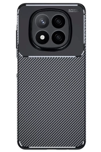 Xiaomi Redmi Note 14 Pro Plus Kılıf Auto Focus Karbon Kapak - Siyah