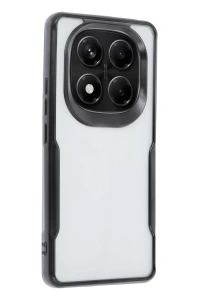 Xiaomi Redmi Note 14 Pro Plus Kılıf Boyi Silikon Kapak - Siyah