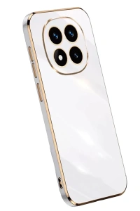 Xiaomi Redmi Note 14 Pro Plus Kılıf Volet Silikon - Beyaz