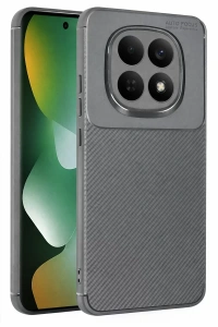 Xiaomi Redmi Note 15 4G Auto Focus Karbon Kapak - Gri