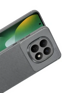 Xiaomi Redmi Note 15 4G Auto Focus Karbon Kapak - Gri