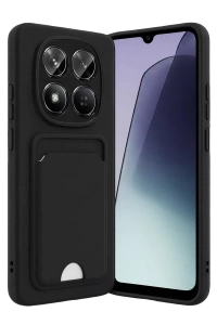 Xiaomi Redmi Note 15 4G Kelvin Kartvizitli Silikon - Siyah