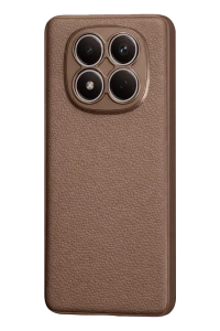Xiaomi Redmi Note 15 Pro 5G Thermax Silikon Kılıf - Kahverengi