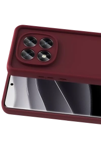 Xiaomi Redmi Note 15 Pro 5G Viera Silikon - Bordo