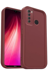 Xiaomi Redmi Note 8 Kılıf Viera Silikon - Bordo