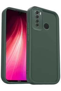 Xiaomi Redmi Note 8 Kılıf Viera Silikon - Koyu Yeşil