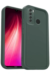 Xiaomi Redmi Note 8 Kılıf Viera Silikon - Koyu Yeşil
