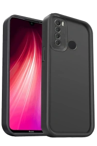 Xiaomi Redmi Note 8 Kılıf Viera Silikon - Siyah