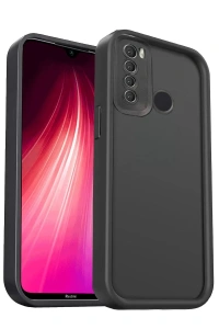 Xiaomi Redmi Note 8 Kılıf Viera Silikon - Siyah