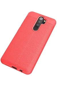 Xiaomi Redmi Note 8 Pro Kılıf Auto Focus Kapak - Kırmızı