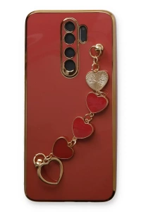 Xiaomi Redmi Note 8 Pro Kılıf Esila Silikon - Kırmızı