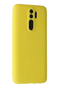Xiaomi Redmi Note 8 Pro Kılıf First Silikon - Sarı