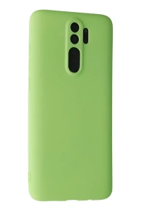 Xiaomi Redmi Note 8 Pro Kılıf First Silikon - Yeşil
