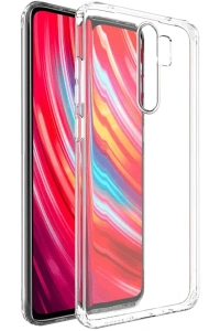 Xiaomi Redmi Note 8 Pro Kılıf Lüx Şeffaf Silikon