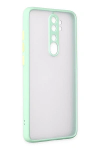 Xiaomi Redmi Note 8 Pro Kılıf Montreal Silikon Kapak - Turkuaz
