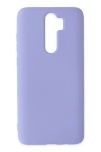 Xiaomi Redmi Note 8 Pro Kılıf Nano içi Kadife Silikon - Lila