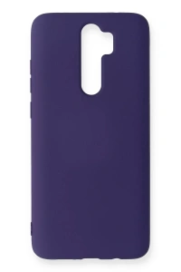 Xiaomi Redmi Note 8 Pro Kılıf Nano içi Kadife Silikon - Mor