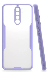 Xiaomi Redmi Note 8 Pro Kılıf Platin Silikon - Lila