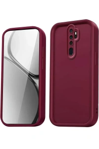 Xiaomi Redmi Note 8 Pro Kılıf Viera Silikon - Bordo