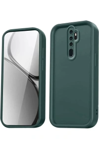 Xiaomi Redmi Note 8 Pro Kılıf Viera Silikon - Koyu Yeşil