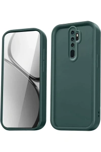 Xiaomi Redmi Note 8 Pro Kılıf Viera Silikon - Koyu Yeşil