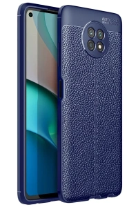Xiaomi Redmi Note 9 5G Kılıf Auto Focus Kapak - Lacivert