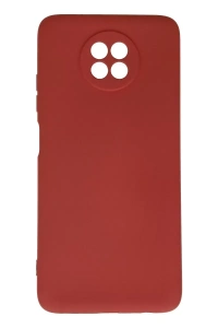 Xiaomi Redmi Note 9 5G Kılıf Nano içi Kadife Silikon - Kiremit