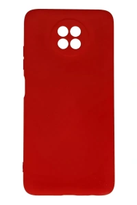 Xiaomi Redmi Note 9 5G Kılıf Nano içi Kadife Silikon - Kırmızı