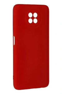 Xiaomi Redmi Note 9 5G Kılıf Nano içi Kadife Silikon - Kırmızı