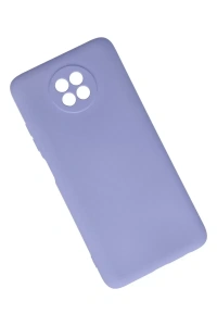 Xiaomi Redmi Note 9 5G Kılıf Nano içi Kadife Silikon - Lila