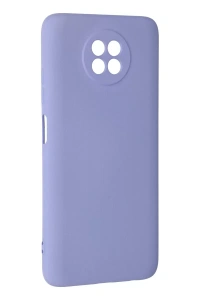 Xiaomi Redmi Note 9 5G Kılıf Nano içi Kadife Silikon - Lila