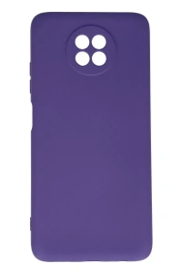 Xiaomi Redmi Note 9 5G Kılıf Nano içi Kadife Silikon - Mor