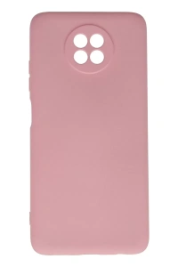 Xiaomi Redmi Note 9 5G Kılıf Nano içi Kadife Silikon - Pembe