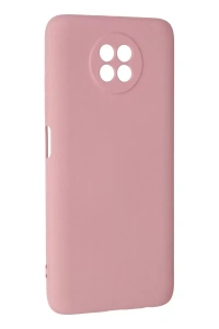 Xiaomi Redmi Note 9 5G Kılıf Nano içi Kadife Silikon - Pembe