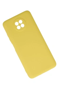 Xiaomi Redmi Note 9 5G Kılıf Nano içi Kadife Silikon - Sarı