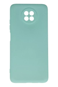 Xiaomi Redmi Note 9 5G Kılıf Nano içi Kadife Silikon - Turkuaz