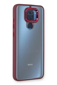 Xiaomi Redmi Note 9 Kılıf Dora Kapak - Kırmızı