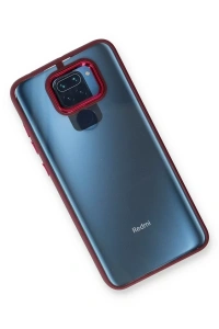 Xiaomi Redmi Note 9 Kılıf Dora Kapak - Kırmızı