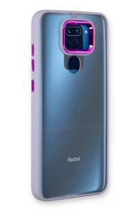 Xiaomi Redmi Note 9 Kılıf Dora Kapak - Lila