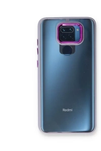 Xiaomi Redmi Note 9 Kılıf Dora Kapak - Lila