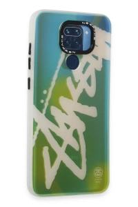 Xiaomi Redmi Note 9 Kılıf Estoril Desenli Kapak - Estoril - 2