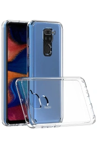 Xiaomi Redmi Note 9 Kılıf Lüx Şeffaf Silikon - Şeffaf