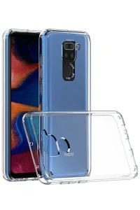 Xiaomi Redmi Note 9 Kılıf Lüx Şeffaf Silikon - Şeffaf