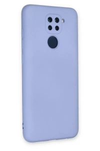 Xiaomi Redmi Note 9 Kılıf Nano içi Kadife Silikon - Lila