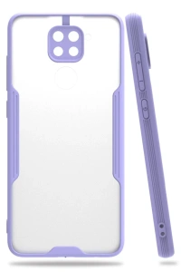 Xiaomi Redmi Note 9 Kılıf Platin Silikon - Lila