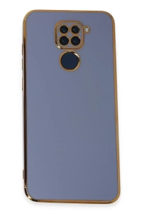 Xiaomi Redmi Note 9 Kılıf Volet Silikon - Mavi