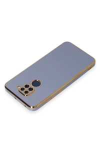 Xiaomi Redmi Note 9 Kılıf Volet Silikon - Mavi