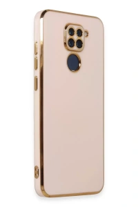 Xiaomi Redmi Note 9 Kılıf Volet Silikon - Pembe
