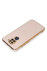 Xiaomi Redmi Note 9 Kılıf Volet Silikon - Pembe