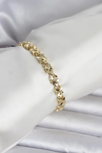 Xuping Kelebek Model Gold Renk Kadın Bileklik